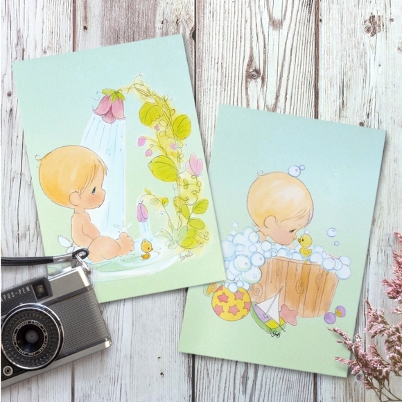 Precious Moments Baby Shower Cards NIB Set of 24 - Picture 4 of 6